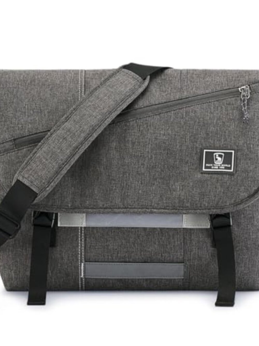 Waterproof Canvas Messenger Bag Laptop Satchel Lightweight School Briefcase